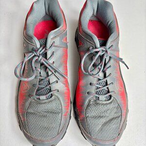 FILA All Terrain Men's Shoes Size 11.5 Grey/Red GUC